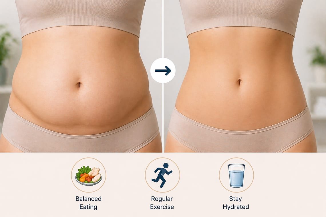 Fat removal surgery and liposuction results
